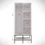 Hanah Home Martin 2 - Blanco, Negro y Dorado